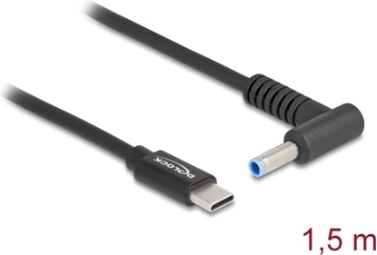 Picture of Delock Laptop Charging Cable USB Type-C™ male to HP 4.5 x 3.0 mm male