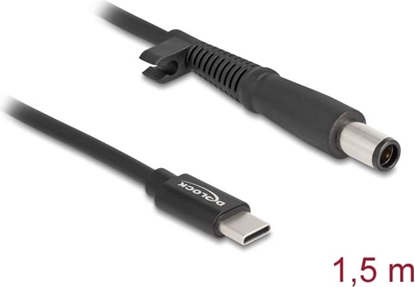 Picture of Delock Laptop Charging Cable USB Type-C™ male to HP 7.4 x 5.0 mm male