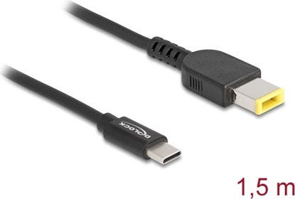 Picture of Delock Laptop Charging Cable USB Type-C™ male to Lenovo 11.0 x 4.5 mm male