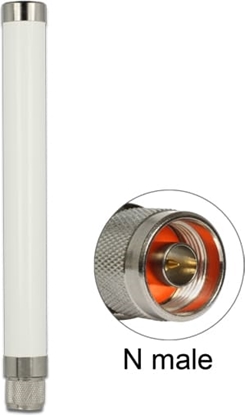 Picture of Delock LoRa 868 MHz Antenna N plug 1.89 dBi omnidirectional fixed outdoor white