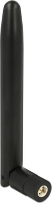 Picture of Delock LoRa Antenna 863 - 928 MHz SMA plug 0.5 dBi omnidirectional with tilt joint black