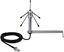 Изображение Delock LPWAN 868 MHz Antenna TNC jack 3 dBi omnidirectional fixed with connection cable RG-58 C/U 3 m wall mounting outdoor silver