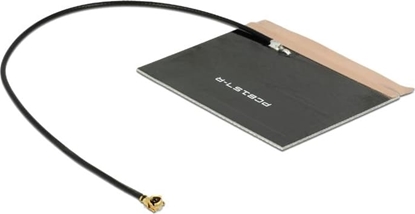 Picture of Delock LTE Antenna I-PEX Inc., MHF® I plug 2.0 - 3.5 dBi 1.13 15 cm PCB internal self adhesive