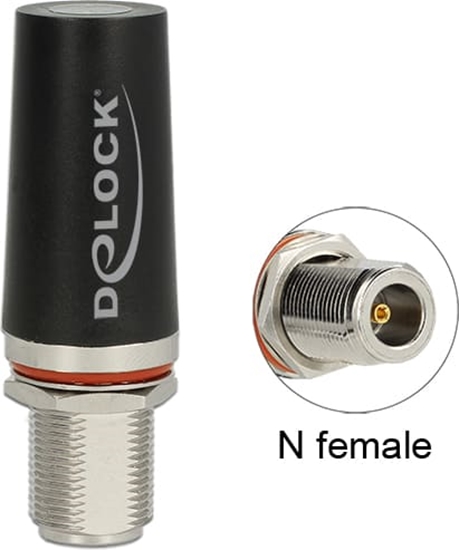 Picture of Delock LTE Antenna N Jack 3 dBi omnidirectional fixed roof mount outdoor