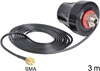 Picture of Delock LTE Antenna SMA 2 dBi 3 m RG-174 omnidirectional black outdoor