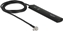 Picture of Delock LTE Antenna TS-9 plug 90° 3 dBi omnidirectional fixed black self adhesive
