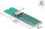 Picture of Delock M.2 Key M to 1 x OCuLink SFF-8612 Converter