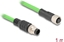 Attēls no Delock M12 Cable A-coded 8 pin male to female PUR (TPU) 1 m