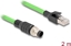 Изображение Delock M12 Cable A-coded 8 pin male to RJ45 male PUR (TPU) 2 m