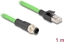 Изображение Delock M12 Cable D-coded 4 pin male to RJ45 male PUR (TPU) 1 m