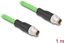 Picture of Delock M12 Cable X-coded 8 pin male to male PUR (TPU) 1 m