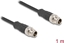 Picture of Delock M12 Cable X-coded 8 pin male to male PVC 1 m