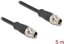 Picture of Delock M12 Cable X-coded 8 pin male to male PVC 5 m