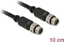 Attēls no Delock M8 sensor / actuator extension cable 6 Pin Male to 6 Pin Male waterproof 10 cm