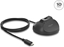 Attēls no Delock Magnetic base USB Type-A female to USB Type-C™ male 10 Gbps Docking Cable 1.2 m