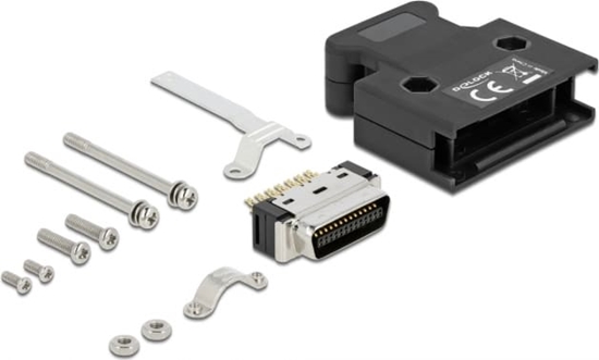 Picture of Delock MDR male 26 pin solder connection with housing