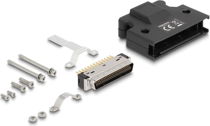 Picture of Delock MDR male 50 pin solder connection with housing