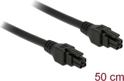 Picture of Delock Micro Fit 3.0 Cable 4 pin male > male 50 cm