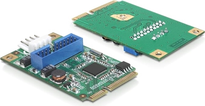 Picture of Delock Mini PCIe I/O PCIe full size 1 x 19 pin USB 3.0 Pin Header male