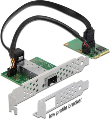 Picture of Delock Mini PCIe I/O PCIe full size 1 x SFP Gigabit LAN