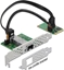Изображение Delock Mini PCIe I/O PCIe full size 1 x SFP Gigabit LAN