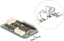Picture of Delock Mini PCIe I/O PCIe full size 4 x Serial RS-232, 1 x Parallel