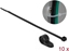 Picture of Delock Mounting Clamp 15.8 mm with Cable Tie L 350 x W 4.8 mm black