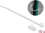 Изображение Delock Mounting Clamp 4.8 mm with Cable Tie L 150 x W 2.5 mm white