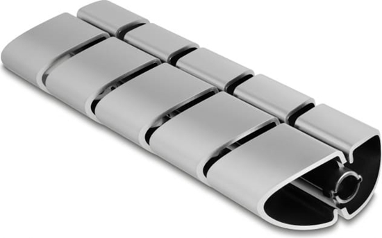 Picture of Delock Mounting element for cable duct 75 x 45 mm 5 pieces silver