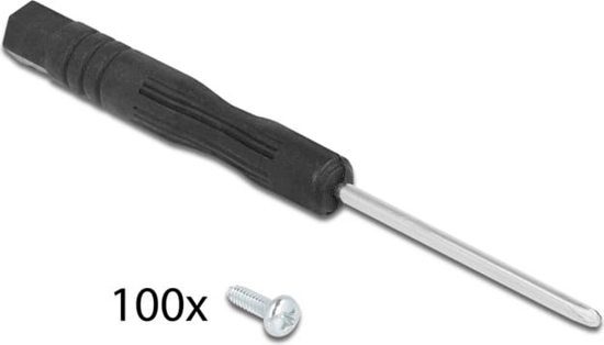 Picture of Delock Mounting Kit for fiber optic adapters (SC, LC, ST)
