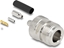 Attēls no Delock N jack for crimping RG-174 / RG-316 with matching shrink tube