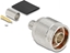 Picture of Delock N plug for crimping LMR 300 with matching shrink tube
