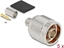 Изображение Delock N plug for crimping LMR 300 with matching shrink tube
