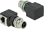 Изображение Delock Network Adapter M12 8 pin X-coded female to RJ45 jack