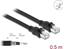 Picture of Delock Network cable RJ45 Cat.6A F/UTP with inner metal sheath 0.5 m