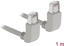 Picture of Delock Network cable RJ45 Cat.6A S/FTP upwards / upwards angled 1 m