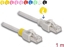 Picture of Delock Network cable RJ45 Cat.6A S/FTP with colored clips 1 m