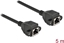 Picture of Delock Network Extension Cable S/FTP RJ45 jack to RJ45 jack Cat.6A 5 m black