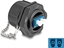 Attēls no Delock Optical fiber bulit-in connector LC Duplex to LC Duplex with protective cap Single-mode IP68 dust and waterproof