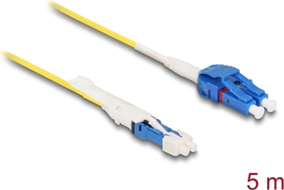 Picture of Delock Optical Fiber Cable CS male to LC Duplex singlemode G657A2 / OS2 Uniboot 5 m