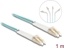 Picture of Delock Optical Fiber Cable LC Duplex to LC Duplex Multi-mode OM3 angled 1 m
