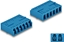 Picture of Delock Optical Fiber Coupler HD LC Hexaplex female to LC Hexaplex female blue