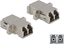 Picture of Delock Optical Fiber Coupler LC Duplex female to LC Duplex female Single-mode metal