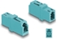 Picture of Delock Optical Fiber Coupler LC Simplex female to LC Simplex female OM3 aqua