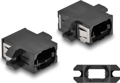Picture of Delock Optical Fiber Coupler MPO female to MPO female black