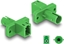 Attēls no Delock Optical Fiber Hybrid Coupler LC Simplex female to ST Simplex female green