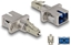 Picture of Delock Optical Fiber Hybrid Coupler LC Simplex male to SC Simplex female beige