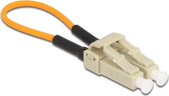 Picture of Delock Optical Fiber loopback Adapter LC / OM1 Multi-mode beige
