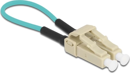 Picture of Delock Optical Fiber loopback Adapter LC / OM3 Multi-mode beige