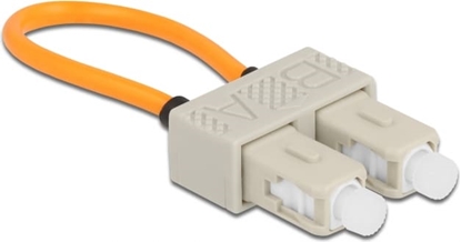 Picture of Delock Optical Fiber loopback Adapter SC / OM1 Multi-mode beige